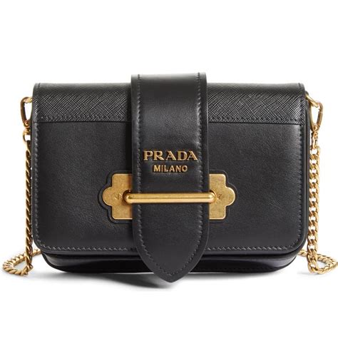 prada cahier textured-leather belt bag|I’ve Become Completely Re.